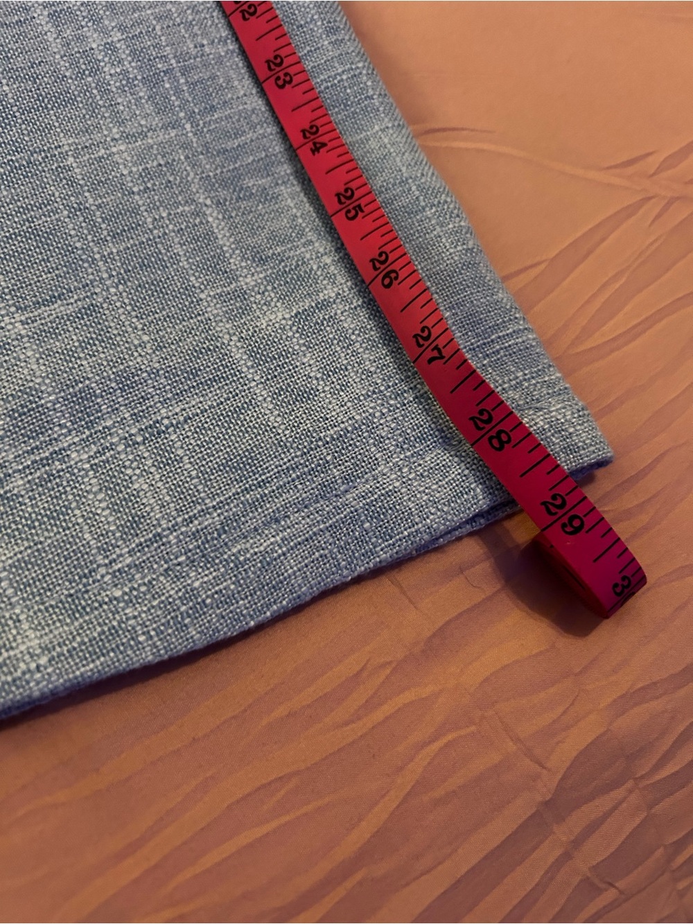 Commense Light Blue Textured Vest and Pants Set with Gold Buttons. Size M. - Picture 12 of 16